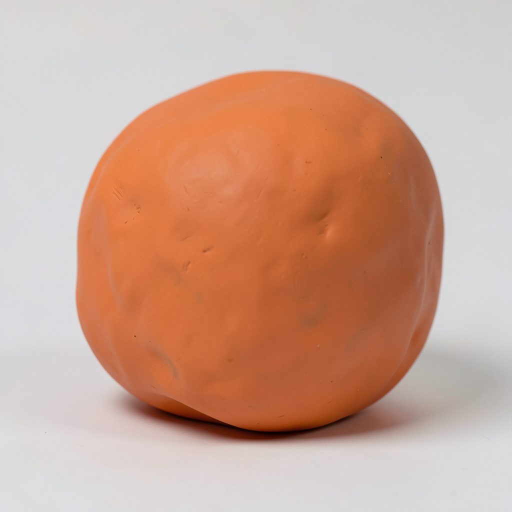 An organic network of rounded handmade forms in warm earth tones, branching outward in a continuous sculptural flow